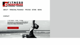 What Fitness-resources.com website looked like in 2018 (6 years ago)