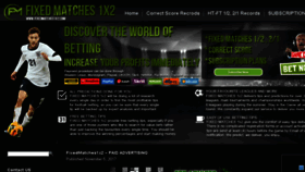 What Fixedmatches1x2.com website looked like in 2018 (6 years ago)