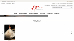 What Fya.ro website looked like in 2018 (6 years ago)
