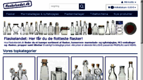 What Flaskelandet.dk website looked like in 2018 (6 years ago)