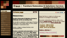 What Fraus.co.uk website looked like in 2018 (6 years ago)
