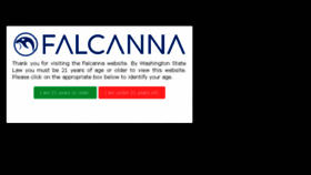 What Falcanna.com website looked like in 2018 (6 years ago)