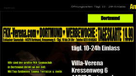 What Fkk-verena.com website looked like in 2018 (6 years ago)