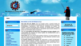 What Floripesca.tur.br website looked like in 2018 (6 years ago)