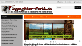 What Fliegengitter-markt.de website looked like in 2018 (6 years ago)