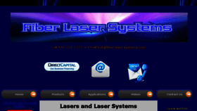 What Fiber-laser-systems.com website looked like in 2018 (6 years ago)