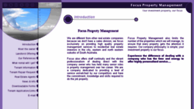 What Focusproperty.com.au website looked like in 2018 (6 years ago)