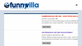 What Funny-villa.de website looked like in 2018 (6 years ago)