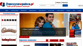 What Franczyzawpolsce.pl website looked like in 2018 (6 years ago)