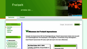 What Freizeit-impressionen.de website looked like in 2018 (6 years ago)