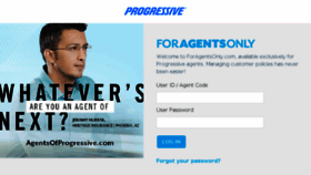 What Foragentsonly.com website looked like in 2018 (6 years ago)