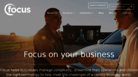 What Focus.net.nz website looked like in 2018 (6 years ago)