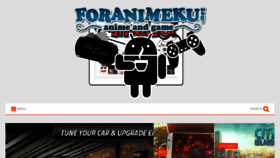 What Foranimeku.net website looked like in 2018 (6 years ago)