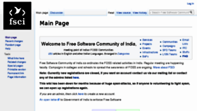 What Fosscommunity.in website looked like in 2018 (6 years ago)