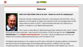 What Flippedclassroomworkshop.com website looked like in 2018 (6 years ago)