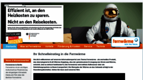 What Fernwaerme-info.com website looked like in 2018 (6 years ago)