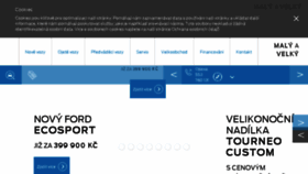 What Fordostrava.cz website looked like in 2018 (6 years ago)