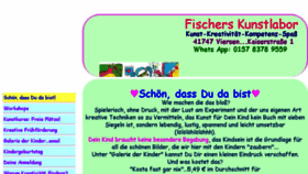 What Fischers-kunstlabor.de website looked like in 2018 (6 years ago)