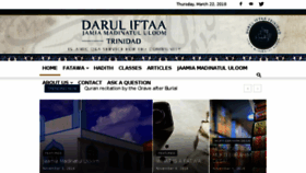 What Fatwa-tt.com website looked like in 2018 (6 years ago)