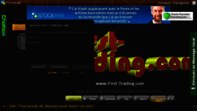 What First-trading.com website looked like in 2018 (6 years ago)