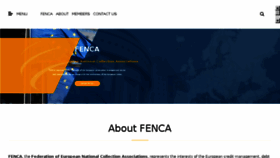 What Fenca.org website looked like in 2018 (6 years ago)