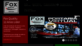 What Foxquality.com.br website looked like in 2018 (6 years ago)