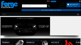 What Forgemotorsport.co.uk website looked like in 2018 (7 years ago)
