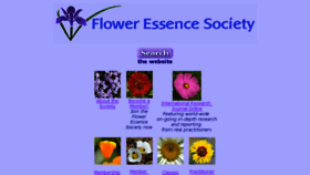 What Flowersociety.org website looked like in 2018 (6 years ago)