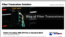 What Fiber-optic-transceiver-module.com website looked like in 2018 (6 years ago)