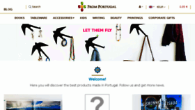 What Fromportugal.com website looked like in 2018 (6 years ago)