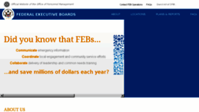 What Feb.gov website looked like in 2018 (6 years ago)