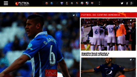 What Futbolcentroamerica.com website looked like in 2018 (7 years ago)