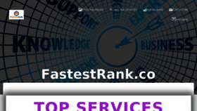 What Fastestrank.com website looked like in 2018 (6 years ago)