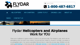 What Flydar.com website looked like in 2018 (6 years ago)