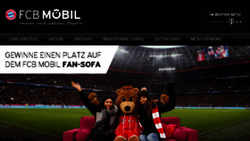 What Fcbayernmobil.de website looked like in 2018 (6 years ago)