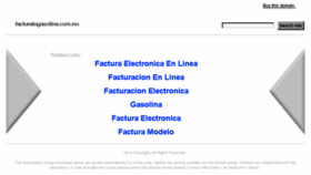 What Facturatugasolina.com.mx website looked like in 2018 (6 years ago)