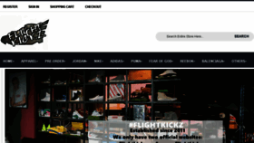 What Flightkickz.cn website looked like in 2018 (6 years ago)