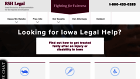 What Fightingforfairness.com website looked like in 2018 (6 years ago)
