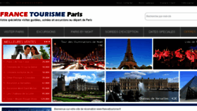 What Francetourisme.fr website looked like in 2018 (6 years ago)