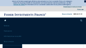 What Fisherinvestments.fr website looked like in 2018 (6 years ago)