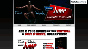 What Funkjumptraining.com website looked like in 2018 (6 years ago)