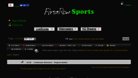 What Firstrowsports.me website looked like in 2018 (6 years ago)