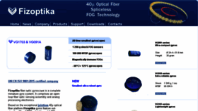 What Fizoptika.com website looked like in 2018 (6 years ago)