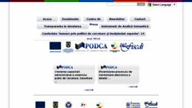 What Forhe.ro website looked like in 2018 (6 years ago)