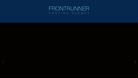 What Frontrunnercasting.com website looked like in 2018 (6 years ago)