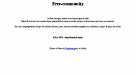 What Free-community.in website looked like in 2018 (6 years ago)