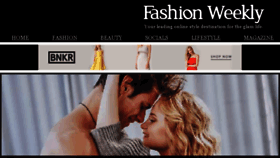 What Fashionweekly.com.au website looked like in 2018 (6 years ago)