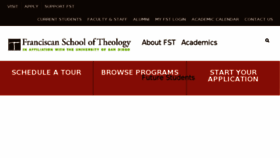 What Fst.edu website looked like in 2018 (6 years ago)