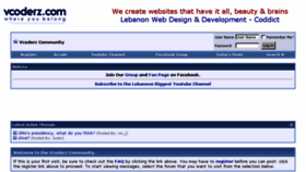 What Forum.vcoderz.com website looked like in 2018 (6 years ago)