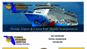 What Floridasunshineshuttle.com website looked like in 2018 (6 years ago)